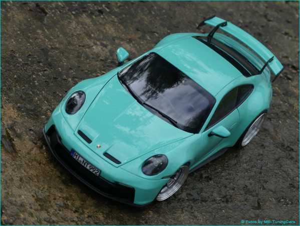 1:18 Porsche 911 GT3 MintGrün Edition 400 pcs / DIeCast Car + OVP